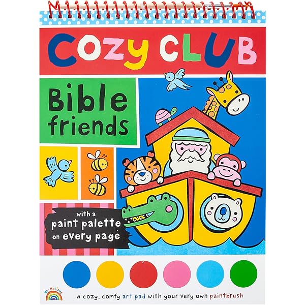 Cozy Club Bible Friends Art Pad: BroadStreet Publishing Group LLC